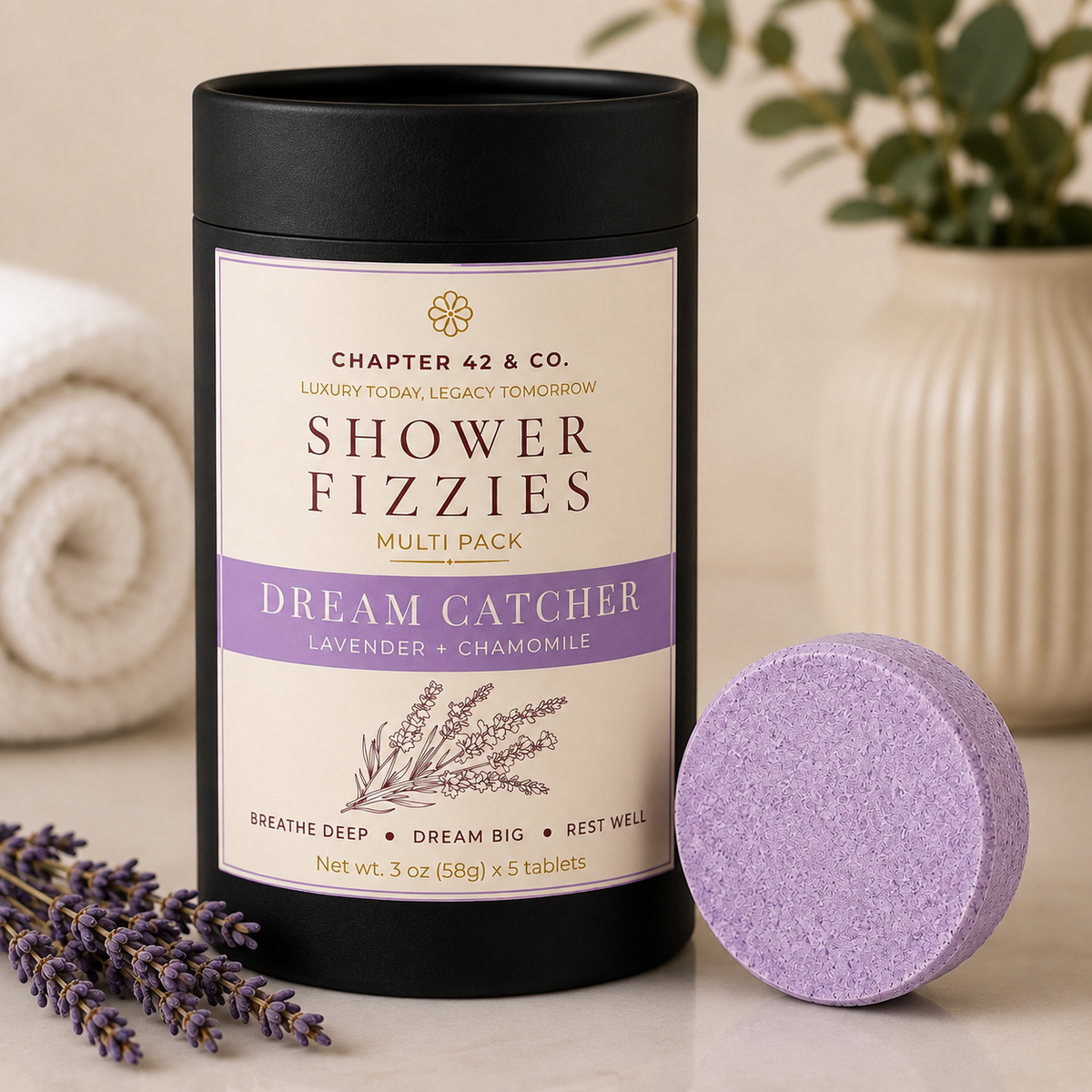 Dream Catcher Aromatherapy Shower Fizzies