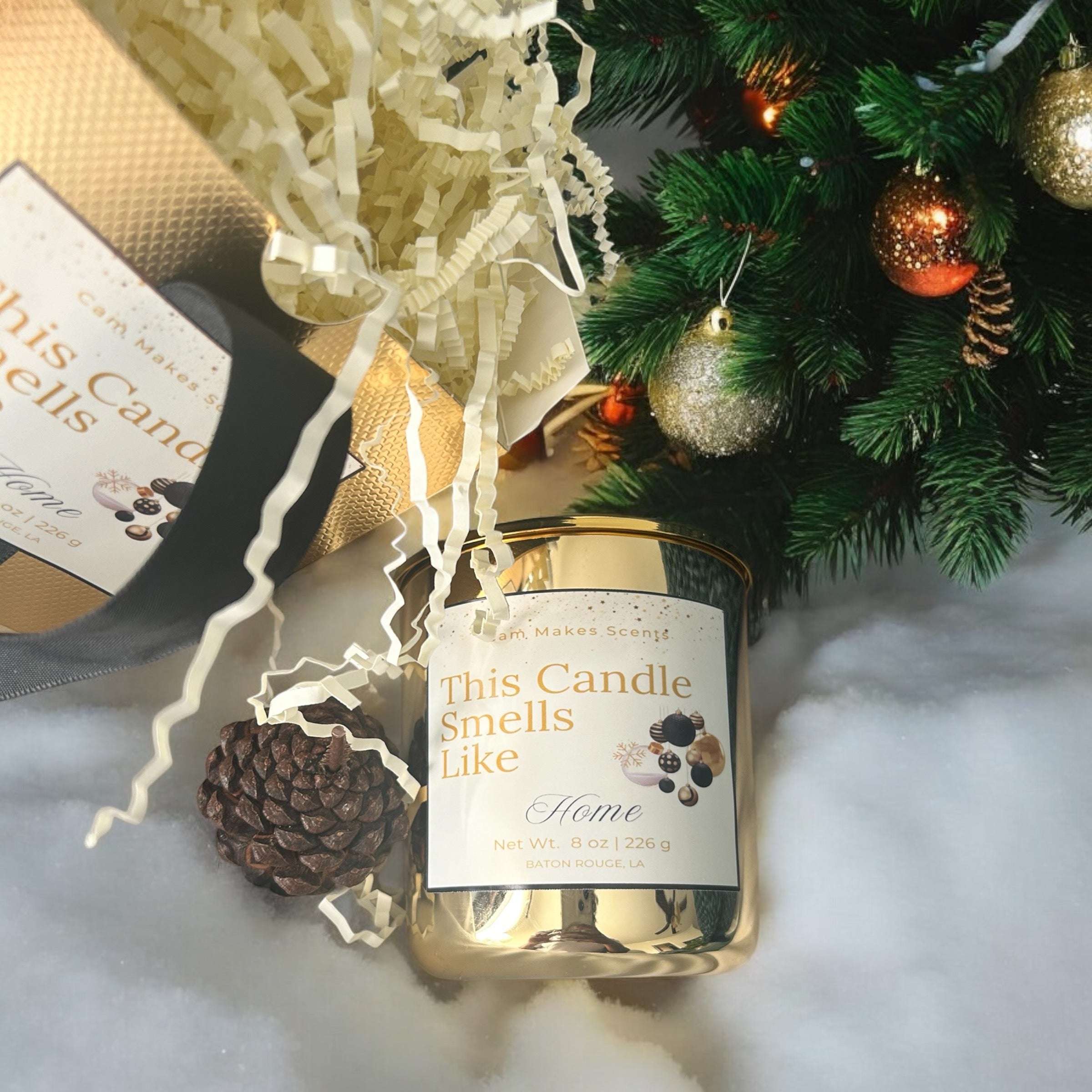 Limited Edition Holiday Candle-Smells Like Home