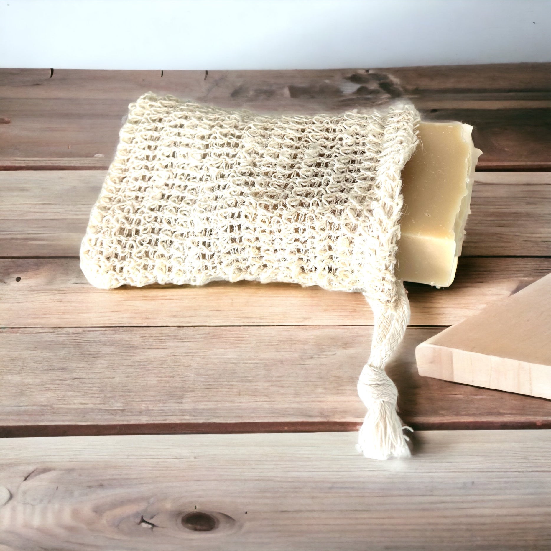 Sisal Soap Saver Pouch